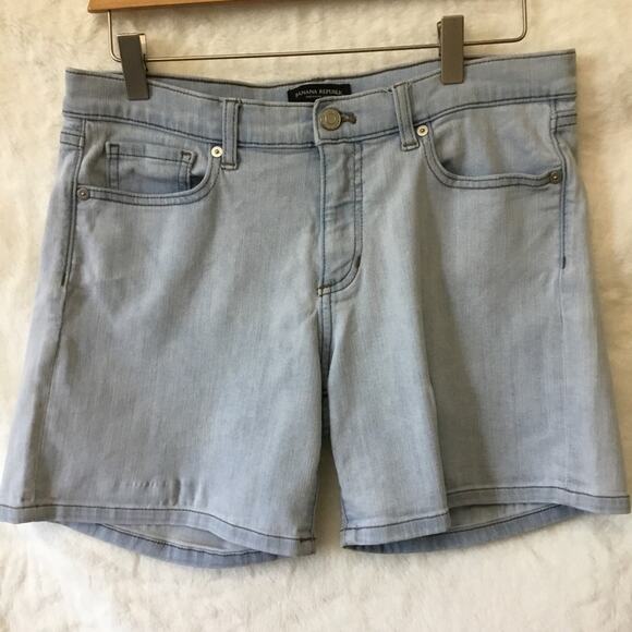 Banana Republic Blue Denim Shorts - Picture 1 of 9